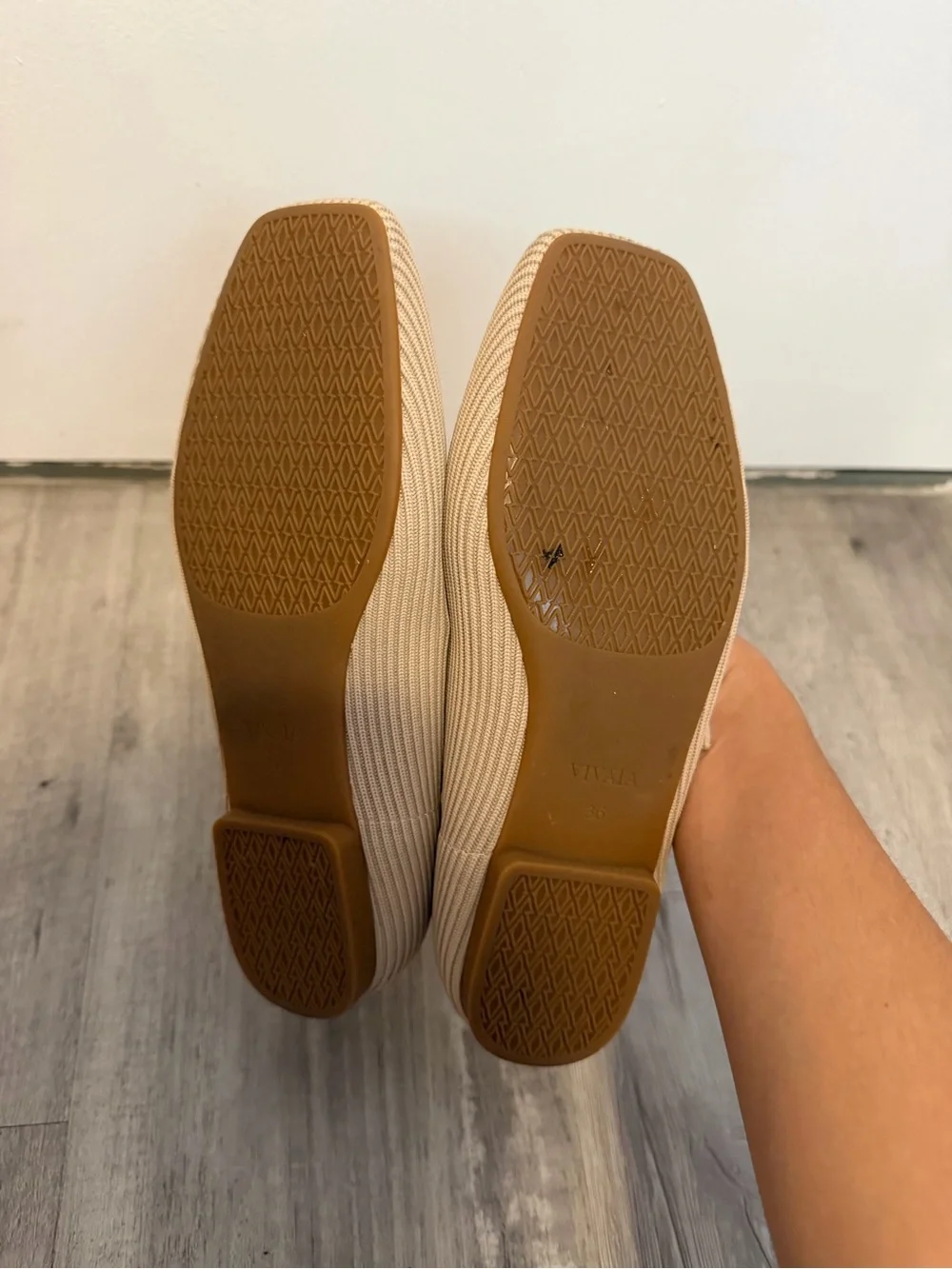 Vivaia - Margot Mary Jane in Almond EU 36